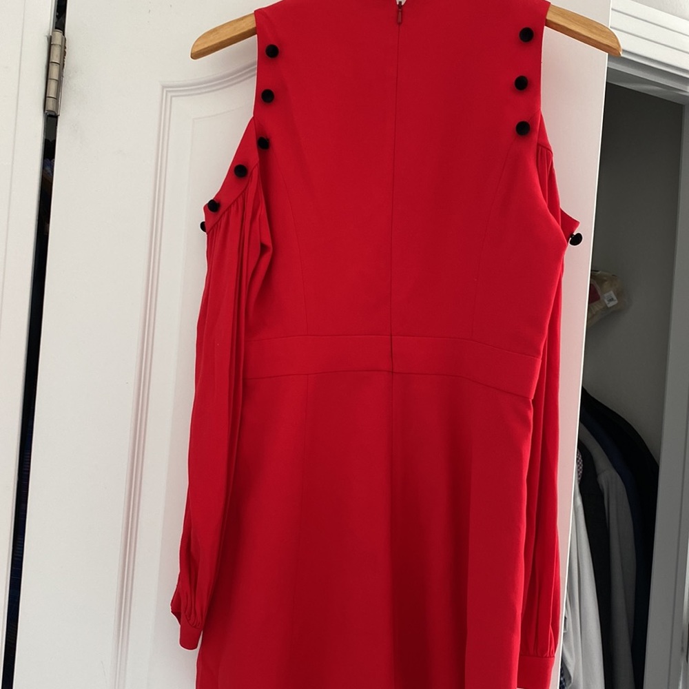 Alexis Kourtney red long sleeve romper - Picture 7 of 15